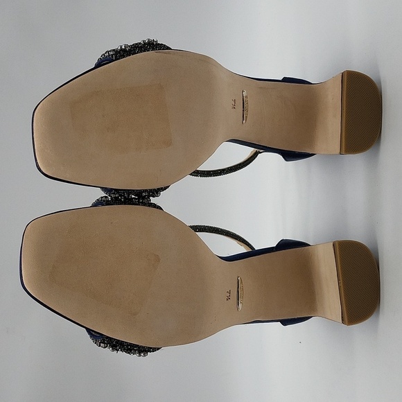 1007- Badgley Mischka Heels Women’s Sandals Size 7.5 NWT - Picture 11 of 14